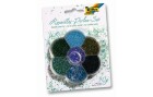 Folia Rocailles-Perlen Blau/Grün, Packungsgrösse: 1 Stück