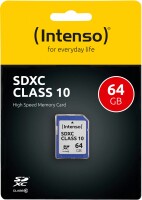 Intenso SDXC Card Class 10 64GB 3411490, Kein Rückgaberecht