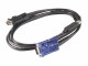 APC - Video- / USB-Kabel - USB, HD-15 (VGA