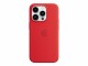 Apple iPhone 14 Pro Silicone Case with MagSafe - (PRODUCT)RED