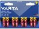 Varta Longlife Max Power - Batterie 8 x type AA - Alcaline