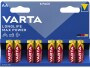 Varta Batterie Longlife Max Power AA 8 Stück, Batterietyp