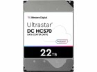 Western Digital Harddisk - Ultrastar DC HC570 3.5" SATA 22 TB