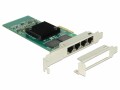 DeLock Netzwerkkarte 4x1Gbps, PCI-Express x4, Intel i350 Chipset