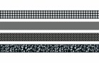 Heyda Washi Tape Colour Code Onyx Schwarz, Detailfarbe: Schwarz