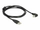 Image 2 DeLock USB 2.0-Kabel A - B gewinkelt 1.5 m
