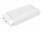 4smarts Powerbank VoltHub Go2 20000 mAh Weiss, Akkutyp