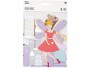 Rico Design Girlande Prinzessin 3 m, Mehrfarbig, Materialtyp: Papier