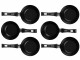 FURBER Mini-Wok-Pfännchen für 6 Personen, Anzahl Personen: 6