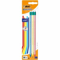 BIC       BIC Bleistift Evolution Stripes HB 8902781 3 Stück
