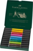 FABER-CASTELL Artist Pen Dual Marker 0.8mm 162010 10 couleurs