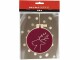 Creativ Company Bastelset Sticken Rentier, Detailfarbe: Beige, Rot