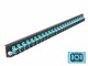 DeLock Verteilerplatte Frontblende 24 Port SC Simplex aqua