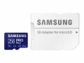 Samsung PRO Plus - Flash-Speicherkarte (microSDXC-an-SD-Adapter