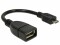 Bild 3 DeLock USB-OTG-Kabel Micro-USB B - USB A 0.15