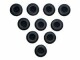 Jabra LEATHERETTE EAR CUSHNS C400-XT 10 PCS IN