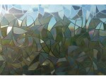 Hubatka Fensterfolie Rubi 46 x 150 cm, Bunt, Befestigung