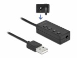 DeLock Headset und Mikrofon Adapter USB 2.0, Audiokanäle: 2