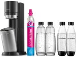 Sodastream Wassersprudler DUO Megapack XL Schwarz, Breite: 15.5 cm