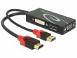 DeLock Adapter HDMI Stecker > DVI / VGA 