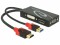 Bild 5 DeLock Adapter 4K, 30HZ HDMI/USB 2.0 - DVI-D/VGA/DisplayPort