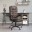 Bild 0 vidaXL Bürostuhl mit Massagefunktion Braun Kunstleder