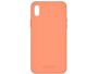 Urbany's Back Cover Sweet Peach Silicone iPhone XR, Fallsicher