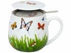 Könitz Teetasse Schmetterlingswiese 420 ml, 1 Stück, Weiss