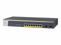 NETGEAR 8-Port PoE+ GB WebMgd