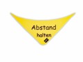 KNAUDER'S BEST Halstuch Abstand halten 60 cm, Hundegrösse: XL, S