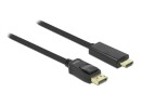 DeLock Kabel DisplayPort - HDMI, 1 m, Kabeltyp: Anschlusskabel