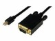 StarTech.com - 10ft Mini DisplayPort to VGA Adapter Cable mDP to VGA - Black