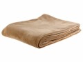 COCON Decke Fleece Coral 150 x 200 cm, Taupe