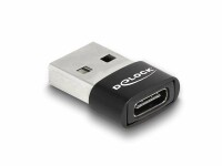 DeLock USB 2.0 Adapter USB-A Stecker - USB-C Buchse