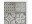 d-c-fix Wanddekoration Moroccon Style 6 Stück, 30.5 x 30.5 cm, Motiv: Muster, Detailfarbe: Grau, Weiss, Detailmaterial: Polyvinylchlorid (PVC), Grundmaterial: Kunststoff, Produkttyp: Wanddekoration
