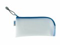 HERMA Etui Mesh Bag 23 x 11 cm, Blau/Weiss