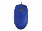 Logitech Maus - M110 Silent Blue