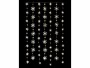 STT LED-Lichtervorhang Snowflake 1.2 m, 105 LEDs, Indoor