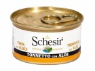 Schesir Nassfutter Thunfisch & Aloe in Gelée, 24 x