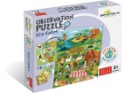 Adventerra Games Kleinkinder Puzzle Observation Puzzle Eco Farm, Motiv