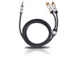 Oehlbach Audio-Kabel 3.5 mm Klinke - Cinch 1.5 m