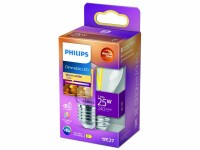 Philips Lampe 2.5 W (25 W) E27 Warmweiss, Energieeffizienzklasse
