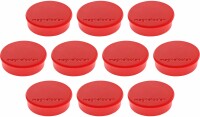 MAGNETOPLAN Magnet Discofix Hobby 24mm 1664506 rot, ca. 0.3