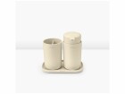 Brabantia Seifenspender-Set ReNew Set 250 ml, Beige