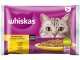 Whiskas Nassfutter Geflügel Auswahl in Sauce 1+, 4 x