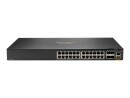Hewlett Packard Enterprise HPE Aruba Switch CX 6200F 24G 28 Port, SFP