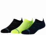 STANCE Socken Athletic Tab Volt 3er-Pack, Grundfarbe: Grün, Blau