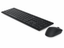 Dell Tastatur-Maus-Set KM5221W Pro Wireless US/INT-Layout