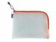 HERMA Etui Mesh Bag 26 x 20 cm, Orange/Weiss