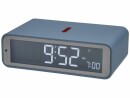 TFA Dostmann Funkwecker Twist Blau, Funktionen: Snooze-Funktion, Alarm